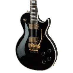 Gibson Les Paul Axcess Custom Ebony (Gold Hardware) - Floyd Rose