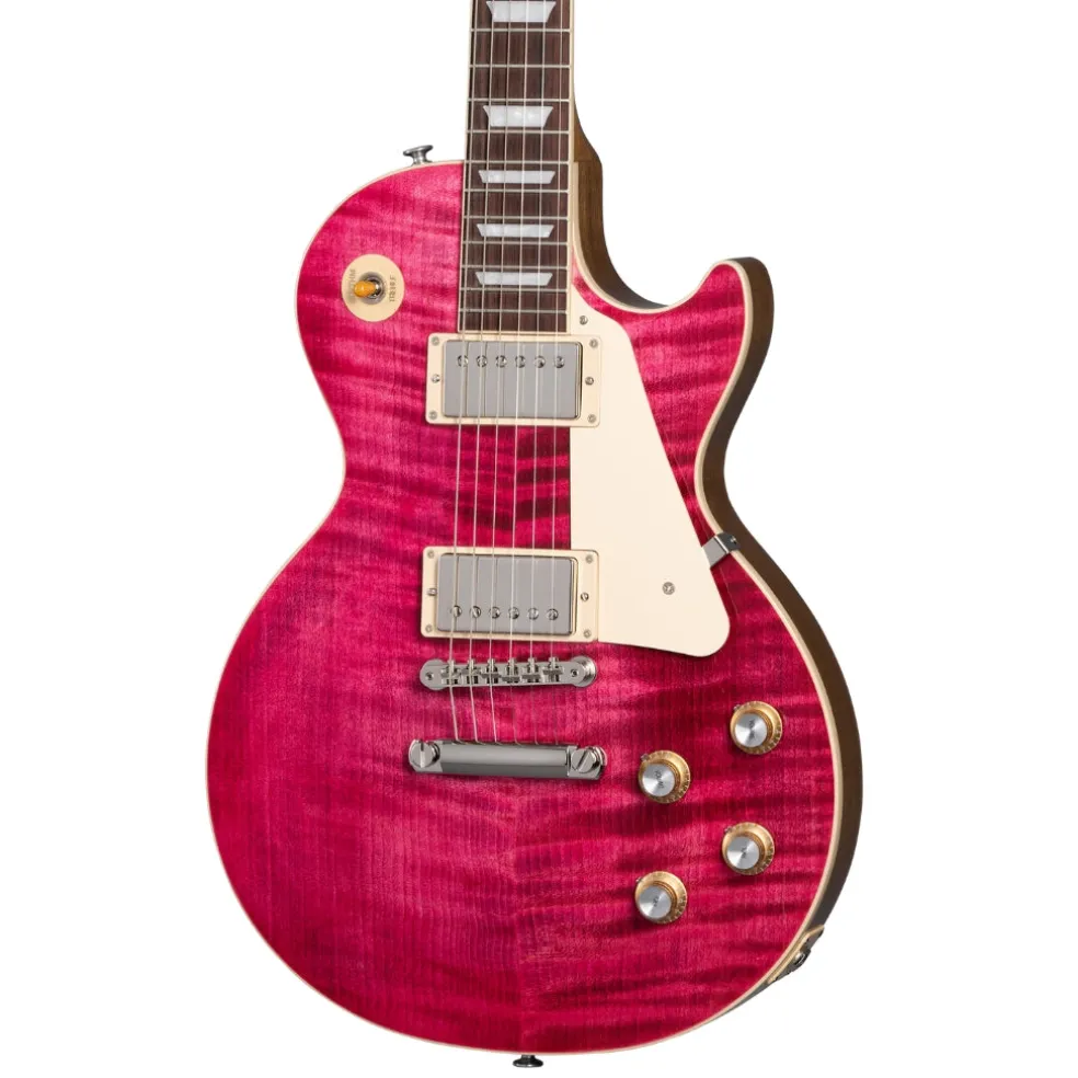 Gibson Les Paul Standard 60s Electric Guitar - Translucent Fuchsia