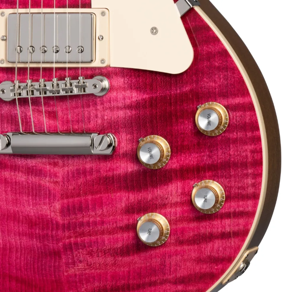 Gibson Les Paul Standard 60s Electric Guitar - Translucent Fuchsia