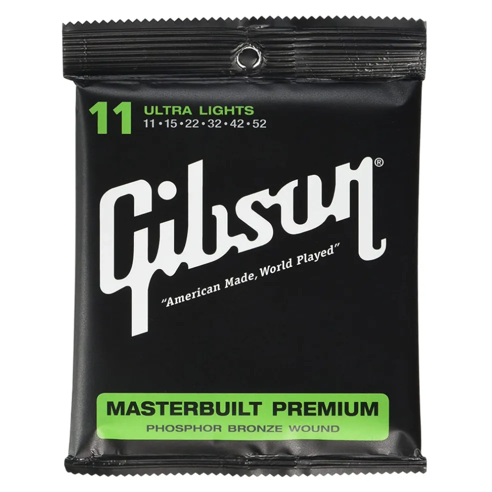 Gibson Masterbuilt Acoustic Strings Phosphor Bronze - 11-52