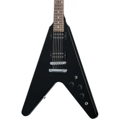 Gibson 80s Flying V Electric Guitar - Ebony