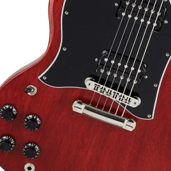 Gibson SG Tribute Satin Left Handed Electric Guitar - Vintage Cherry