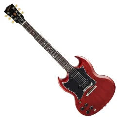 Gibson SG Tribute Satin Left Handed Electric Guitar - Vintage Cherry