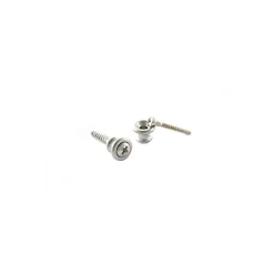 Gibson Strap Buttons - Aluminium