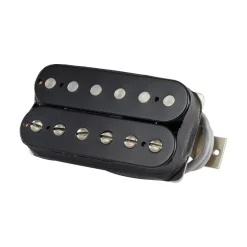 Gibson 498T Hot Alnico Treble Alnico V Bridge Humbucker 4-Conductor Double Black Pickup