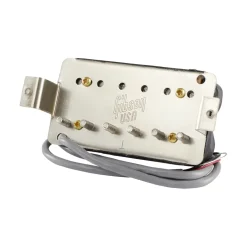 Gibson 498T Hot Alnico Treble Alnico V Bridge Humbucker 4-Conductor Double Black Pickup