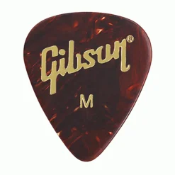 Gibson Tortoise Picks 12 Pack Medium