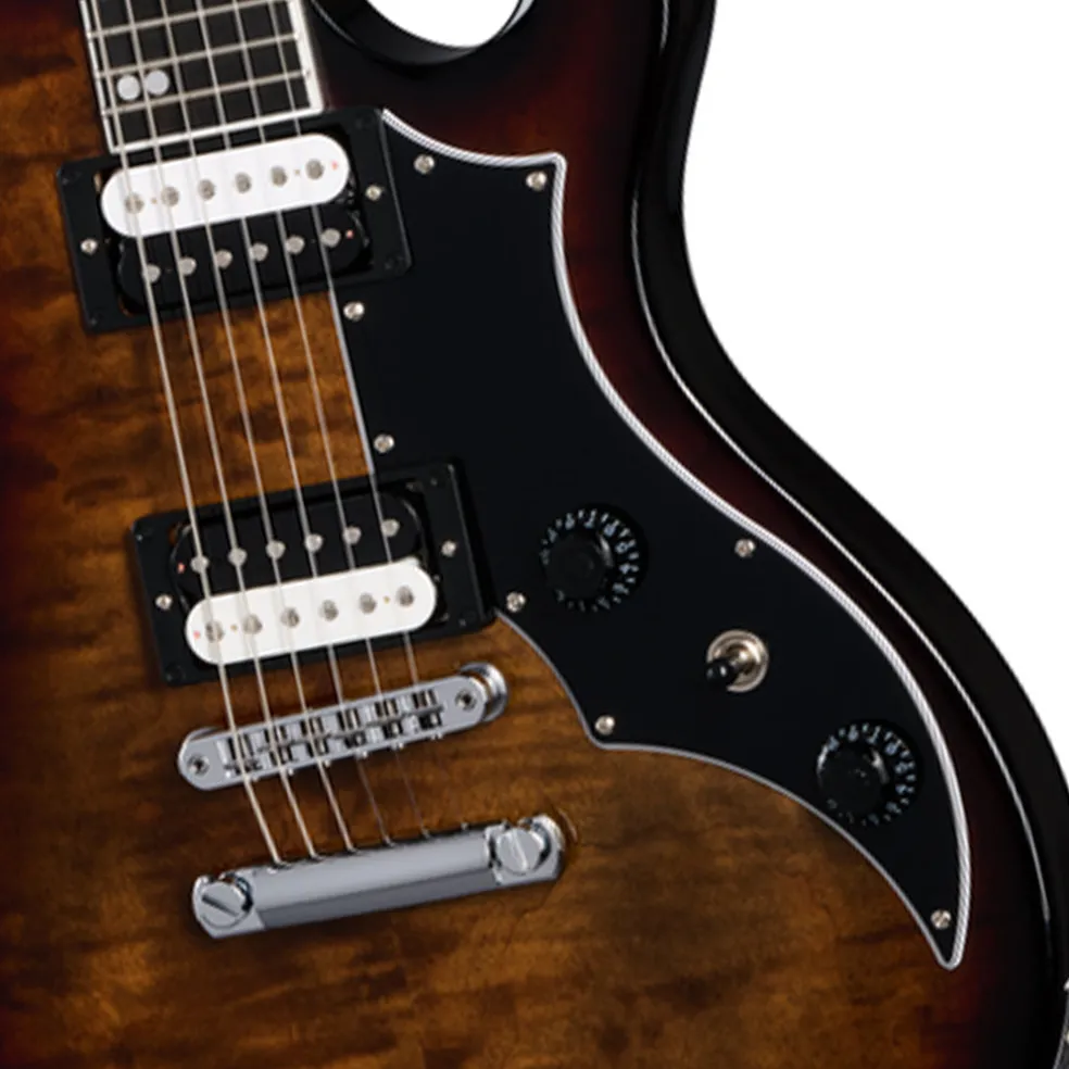 Gibson Victory Figured Top Smokehouse Burst