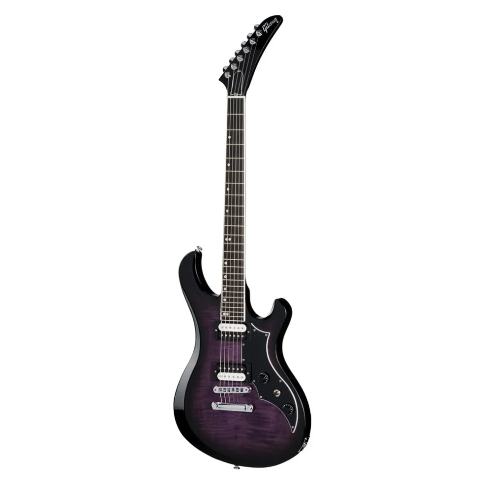 Gibson Victory Figured Top Electric Guitar - Dark Purple Burst