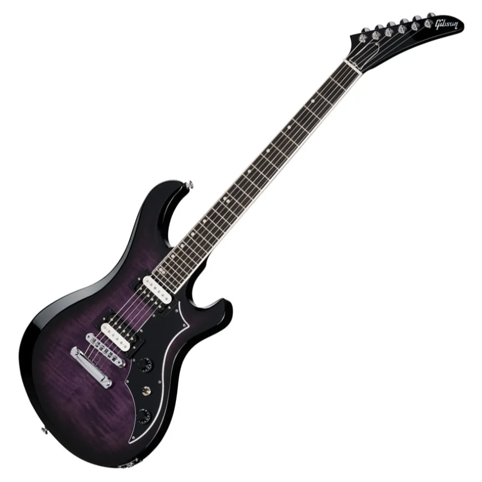 Gibson Victory Figured Top Electric Guitar - Dark Purple Burst