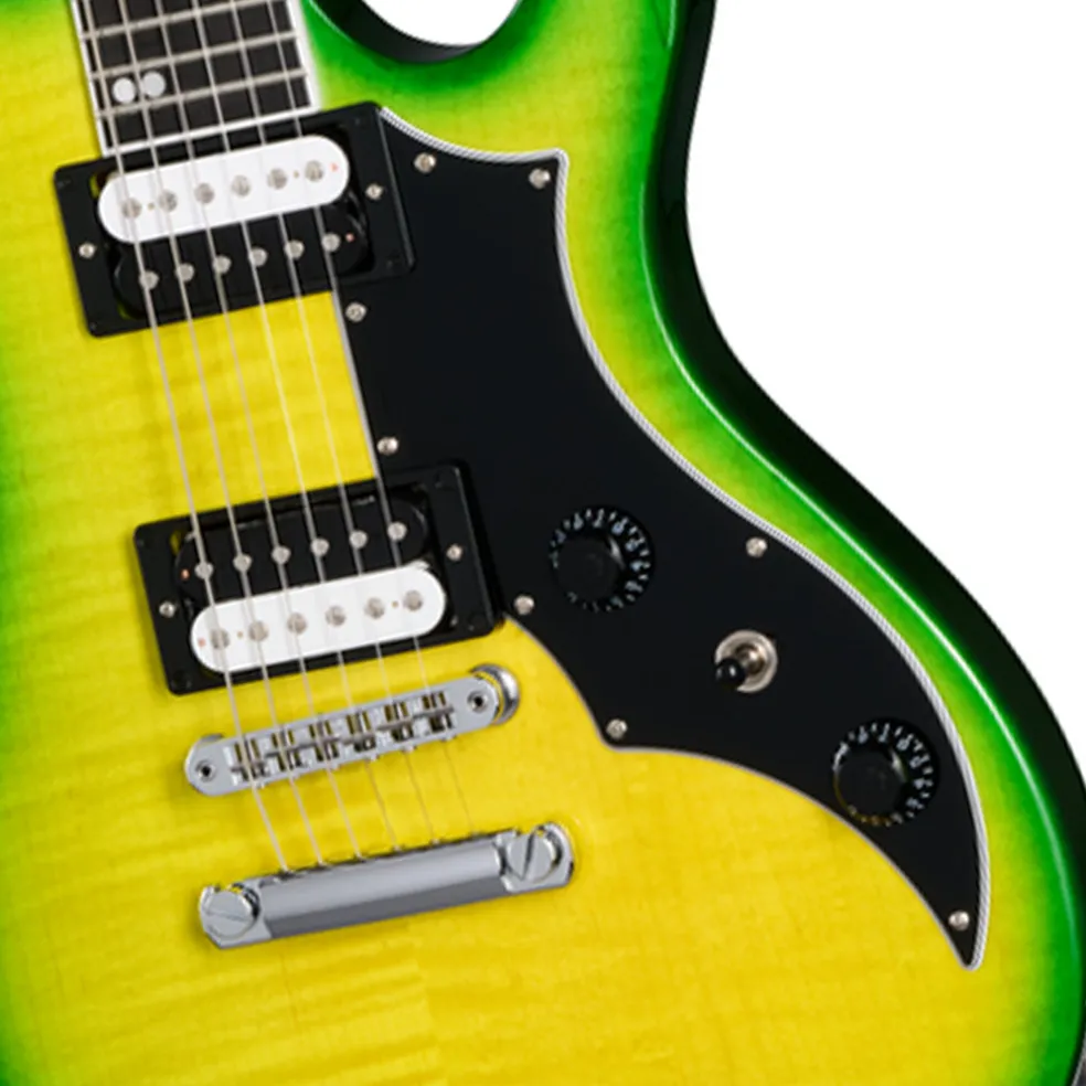 Gibson Victory Figured Top Iguana Burst