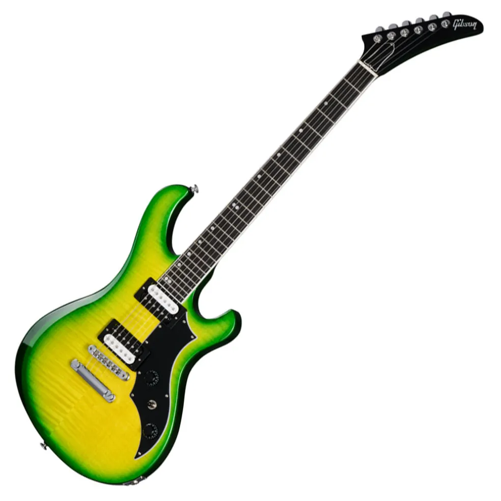 Gibson Victory Figured Top Iguana Burst