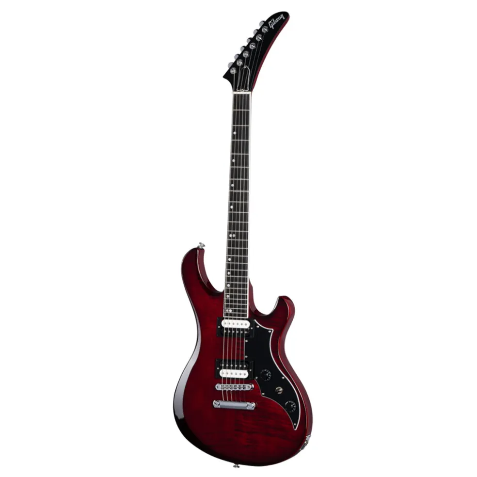 Gibson Victory Figured Top Wine Red