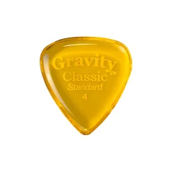 Gravity Picks Classic Standard 4mm - Polished Yellow