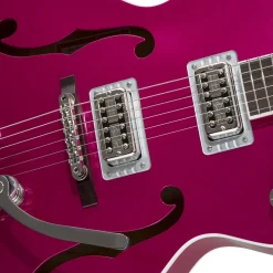 Grestch G6120T-HR Brian Setzer Signature Hot Rod Hollow Body with Bigsby - Rosewood Fingerboard - Candy Magenta