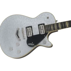 Gretsch G6229 Players Edition Jet™ BT with V-Stoptail, Rosewood Fingerboard, Silver Sparkle