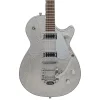 Gretsch G5230T Electromatic Sparkle Jet FT Singlecut with Bigsby Electric Guitar Laurel Fingerboard Silver Sparkle