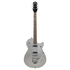 Gretsch G5230T Electromatic Sparkle Jet FT Singlecut with Bigsby Electric Guitar Laurel Fingerboard Silver Sparkle