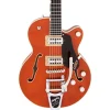 Gretsch - G6659T Players Edition Broadkaster® Jr. Center Block Single-Cut with String-Thru Bigsby®, Ebony Fingerboard, Roundup Orange