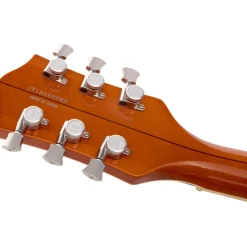 Gretsch - G6659T Players Edition Broadkaster® Jr. Center Block Single-Cut with String-Thru Bigsby®, Ebony Fingerboard, Roundup Orange