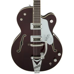 Gretsch G6119T-62 Vintage Select Edition '62 Tennessee Rose™ Hollow Body with Bigsby®, TV Jones®, Dark Cherry Stain