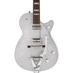 Gretsch - G6129T-89 Vintage Select 89 Sparkle Jet™ with Bigsby® - Rosewood Fingerboard - Silver Sparkle