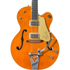 Gretsch - G6120T-BSSMK Brian Setzer Signature Nashville Hollow Body - 59 "Smoke" with Bigsby - Smoke Orange - Ebony Fingerboard