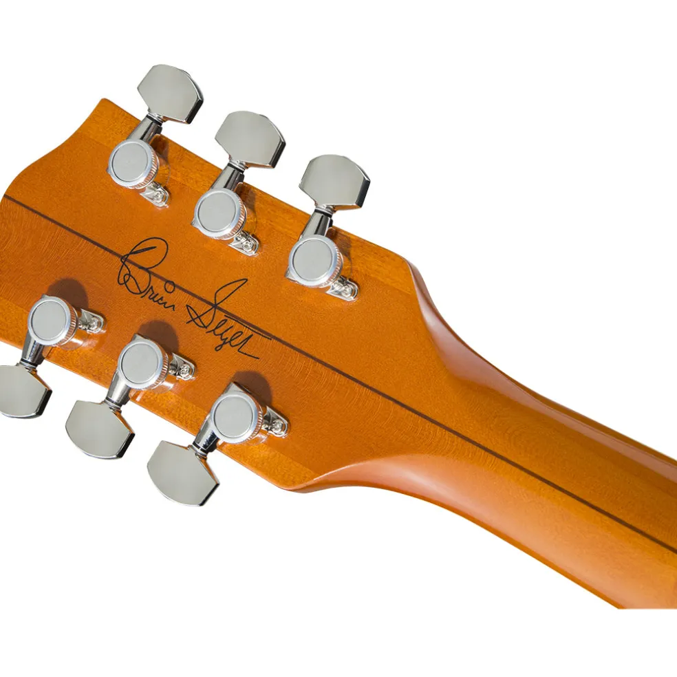 Gretsch - G6120T-BSSMK Brian Setzer Signature Nashville Hollow Body - 59 "Smoke" with Bigsby - Smoke Orange - Ebony Fingerboard