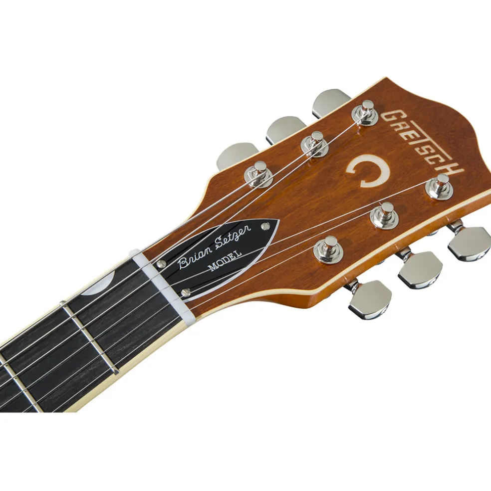Gretsch - G6120T-BSSMK Brian Setzer Signature Nashville Hollow Body - 59 "Smoke" with Bigsby - Smoke Orange - Ebony Fingerboard