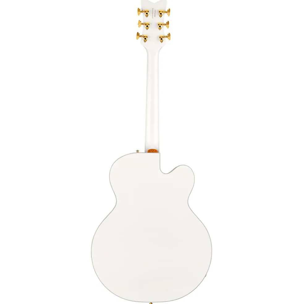 Gretsch - G6136TG-LH Players Edition Falcon™ Hollow Body with String-Thru Bigsby® and Gold Hardware, Left-Handed - White