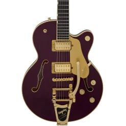 Gretsch Broadkaster Jr LX Center Block with String Thru Bigsby Ebony Fingerboard Blackberry
