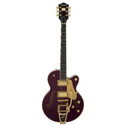 Gretsch Broadkaster Jr LX Center Block with String Thru Bigsby Ebony Fingerboard Blackberry