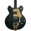 Gretsch Broadkaster LX Center Block with String Thru Bigsby Ebony Fingerboard Cadillac Green
