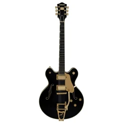 Gretsch Broadkaster LX Center Block with String Thru Bigsby Ebony Fingerboard Black