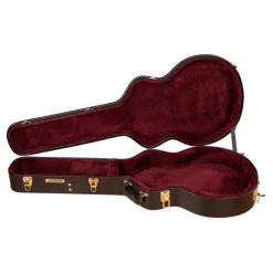 Gretsch Falcon Hollow Body Ebony Fingerboard with String-Thru Bigsby® and Chrome Hardware - Black