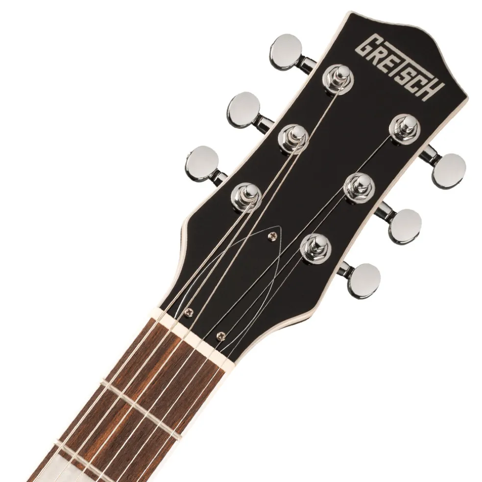 Gretsch G5220 Electromatic Jet Black Top Singlecut with V Stoptail and Laurel Fingerboard - Olive Metallic