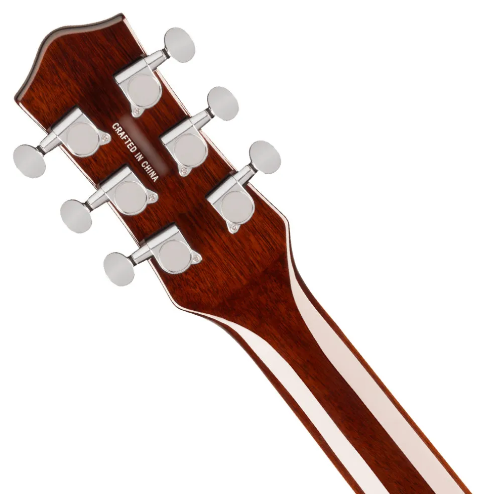 Gretsch G5220 Electromatic Jet Black Top Singlecut with V Stoptail and Laurel Fingerboard - Olive Metallic