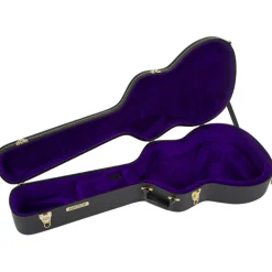 Gretsch G6296 Round Neck Resonator Flat Top Case, Black