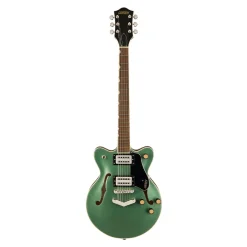 Gretsch G2655 Streamliner Center Block Jr. Double-Cut with V-Stoptail and Laurel Fingerboard - Steel Olive