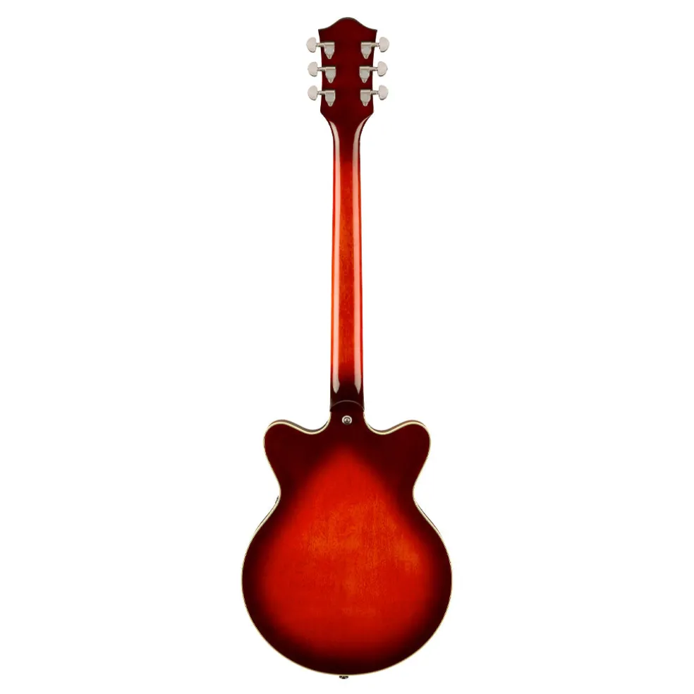 Gretsch G2655 Streamliner Center Block Jr. Double-Cut with V-Stoptail and Laurel Fingerboard - Claret Burst