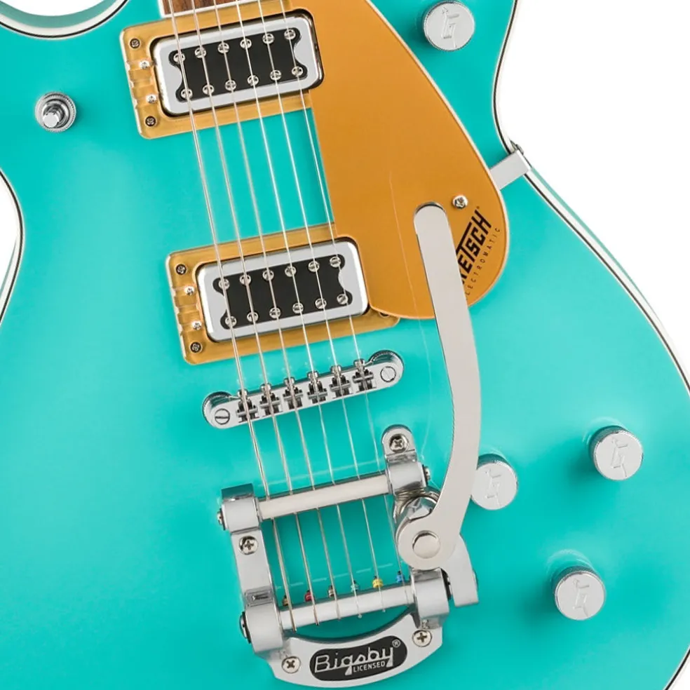 Gretsch G5232T Electromatic Double Jet Laurel Fingerboard with FilterTron and Bigsby - Caicos Green