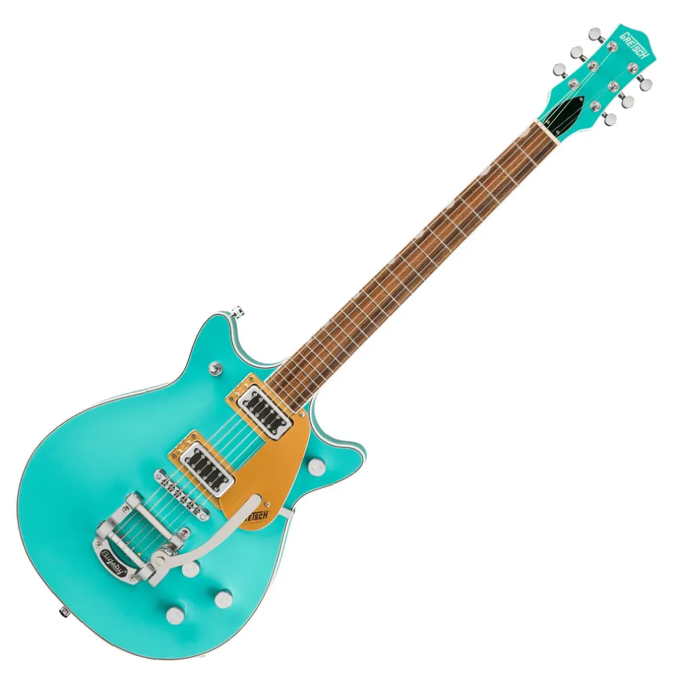 Gretsch G5232T Electromatic Double Jet Laurel Fingerboard with FilterTron and Bigsby - Caicos Green