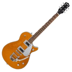 Gretsch G5230T Electromatic Sparkle Jet FT Singlecut with Bigsby Laurel Fingerboard Gold Sparkle
