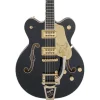 Gretsch G6636T Players Edition Falcon™ Center Block Double-Cut with String-Thru Bigsby®, FilterTron™ Pickups, Black