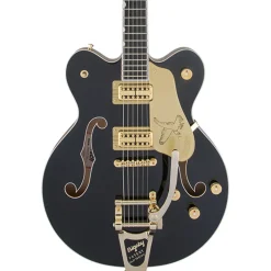 Gretsch G6636T Players Edition Falcon™ Center Block Double-Cut with String-Thru Bigsby®, FilterTron™ Pickups, Black