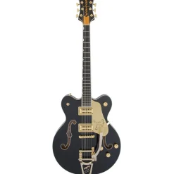 Gretsch G6636T Players Edition Falcon™ Center Block Double-Cut with String-Thru Bigsby®, FilterTron™ Pickups, Black