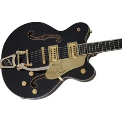 Gretsch G6636T Players Edition Falcon™ Center Block Double-Cut with String-Thru Bigsby®, FilterTron™ Pickups, Black