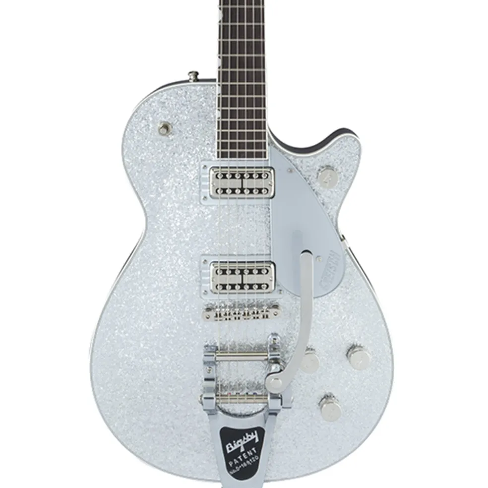Gretsch G6129T Players Edition Jet - Silver Sparkle