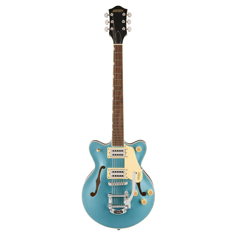 Gretsch G2655T Streamliner Center Block Jr Doublecut with Bigsby and Laurel Fingerboard - Arctic Blue