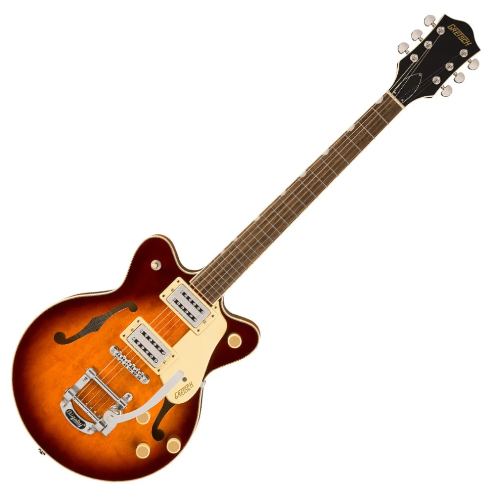 Gretsch G2655T Streamliner Center Block Jr Doublecut with Bigsby and Laurel Fingerboard - Forge Glow